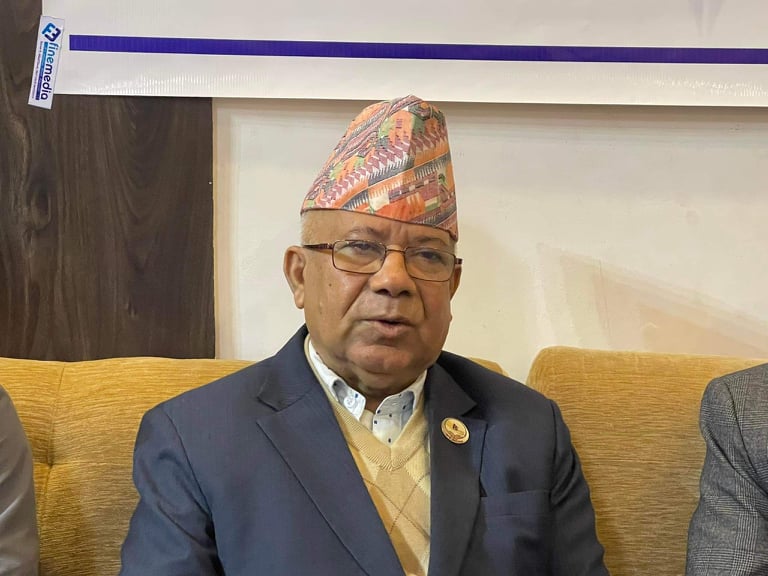 संसदमा मेरो उपस्थितिले केपी ओलीको सातो गएको छ, जाओस् : माधव नेपाल